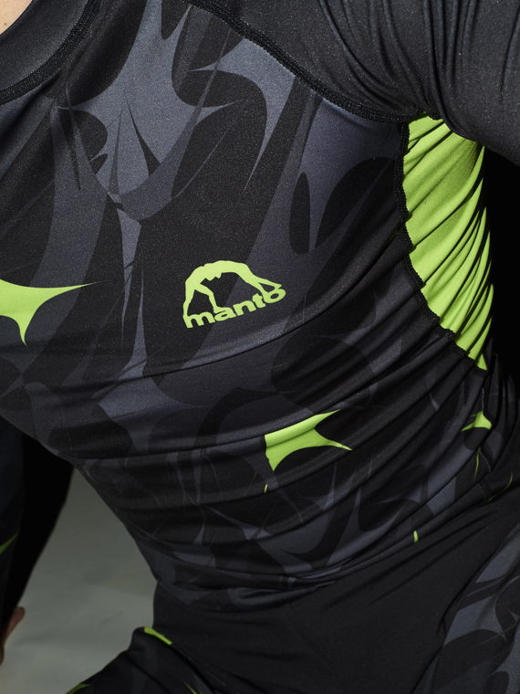 MANTO longarm rashguard TERRA schwarz