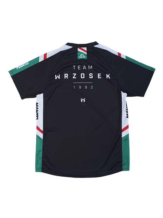 MANTO performance t-shirt TEAM WRZOSEK schwarz