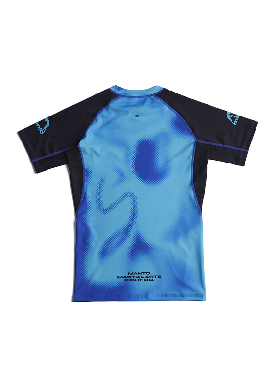 MANTO rashguard ATOMIC blau