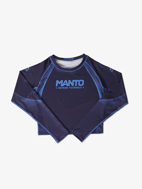 MANTO rashguard DEFEND marineblau