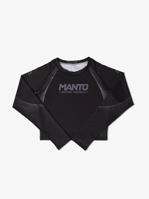 MANTO rashguard DEFEND schwarz