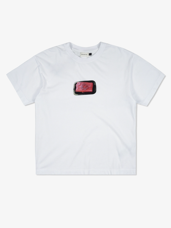 MANTO t-shirt BFC SOAP OVERSIZE  weiss