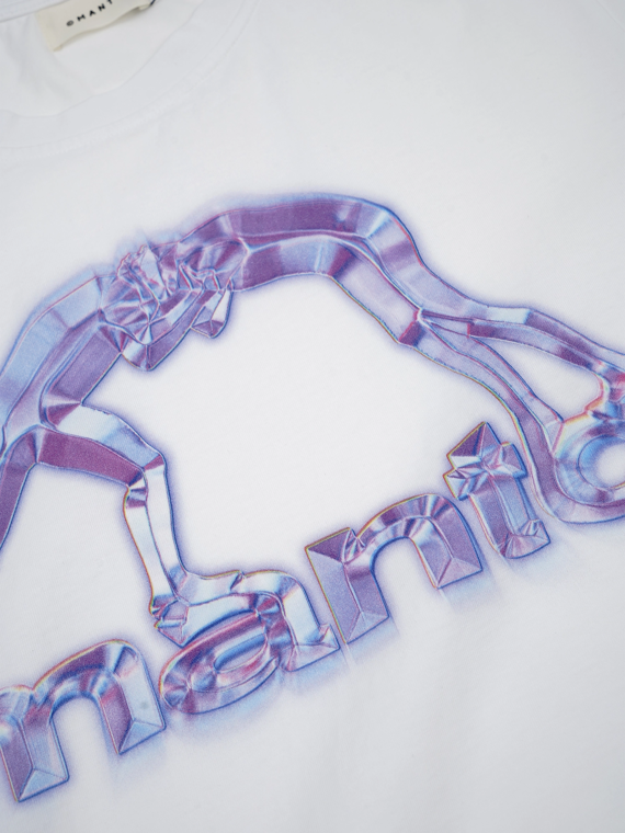 MANTO t-shirt MIRAGE weiss