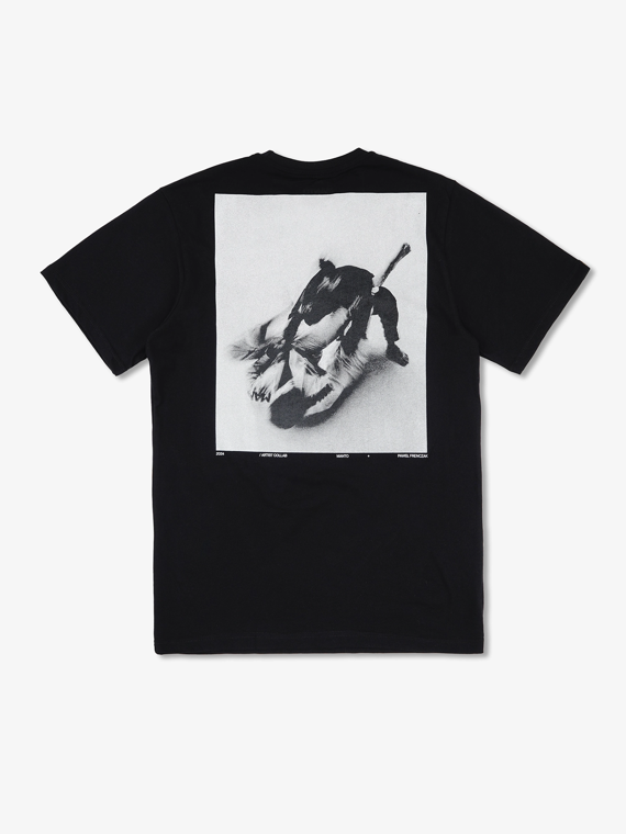 MANTO t-shirt MOTION  schwarz