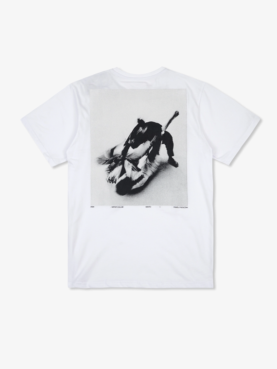 MANTO t-shirt MOTION   weiss