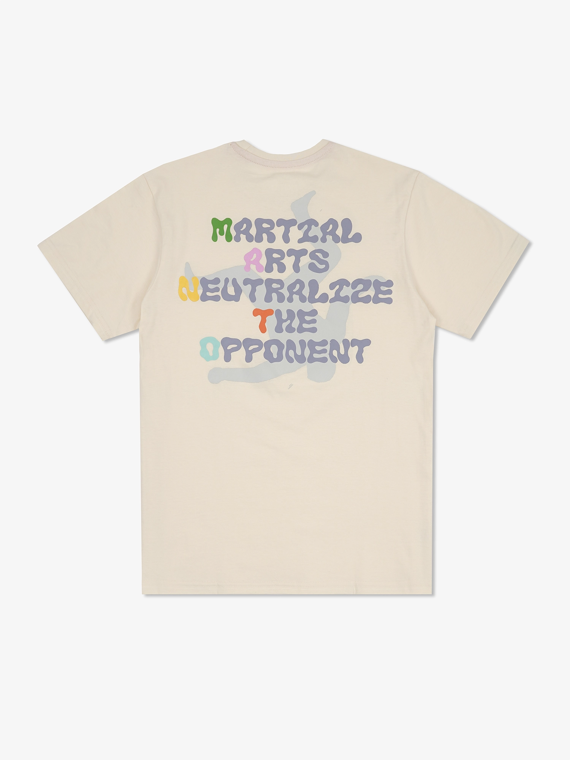 MANTO t-shirt NEUTRALIZE beige