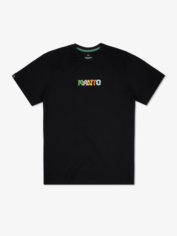 MANTO t-shirt NEUTRALIZE schwarz