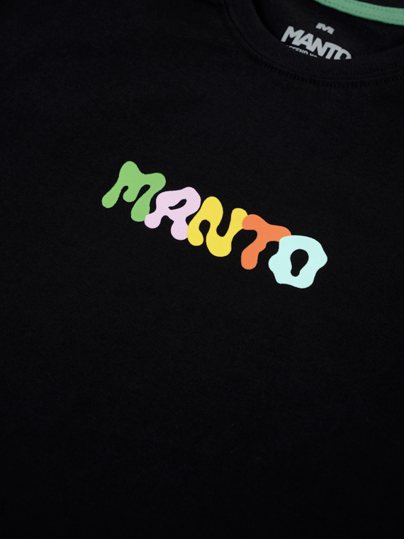 MANTO t-shirt NEUTRALIZE schwarz