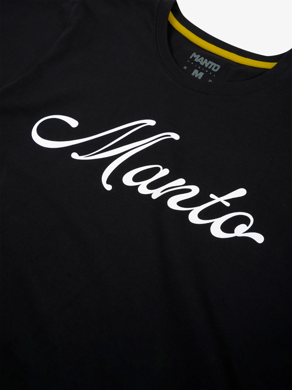 MANTO t-shirt SLEEK  OVERSIZE schwarz