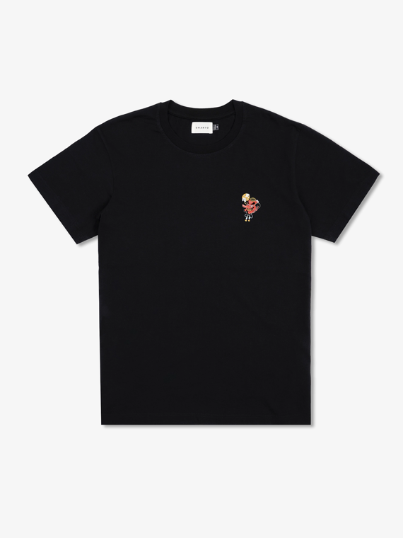 MANTO t-shirt TENGU schwarz