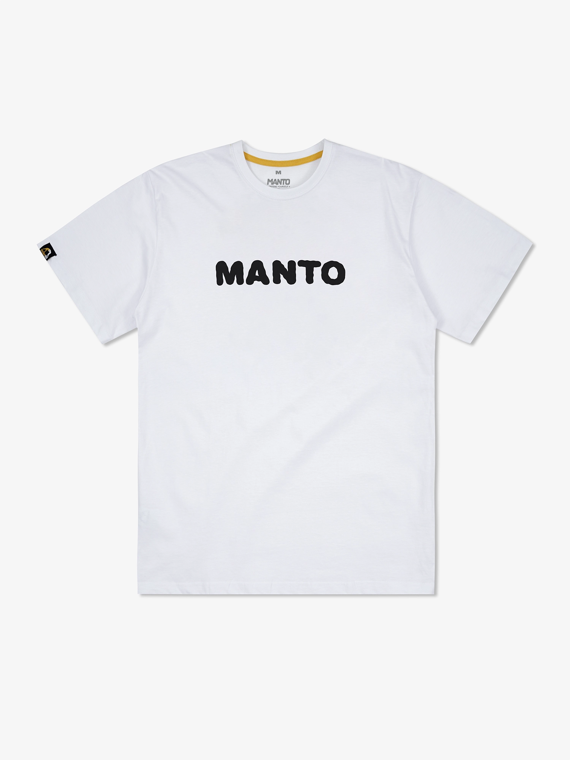 MANTO t-shirt TIGER`S TAIL weiss