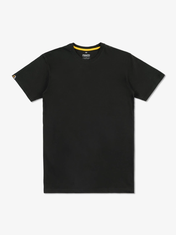 MANTO t-shirt SUPPLY onyx schwarz 