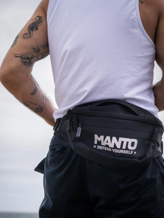 MANTO waist bag DEFEND black