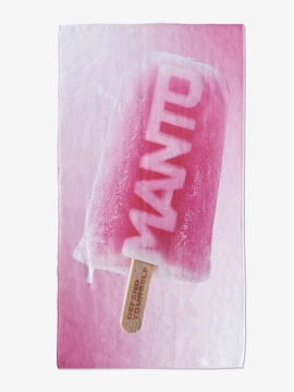 MANTO sports towel ICE CREAM pink