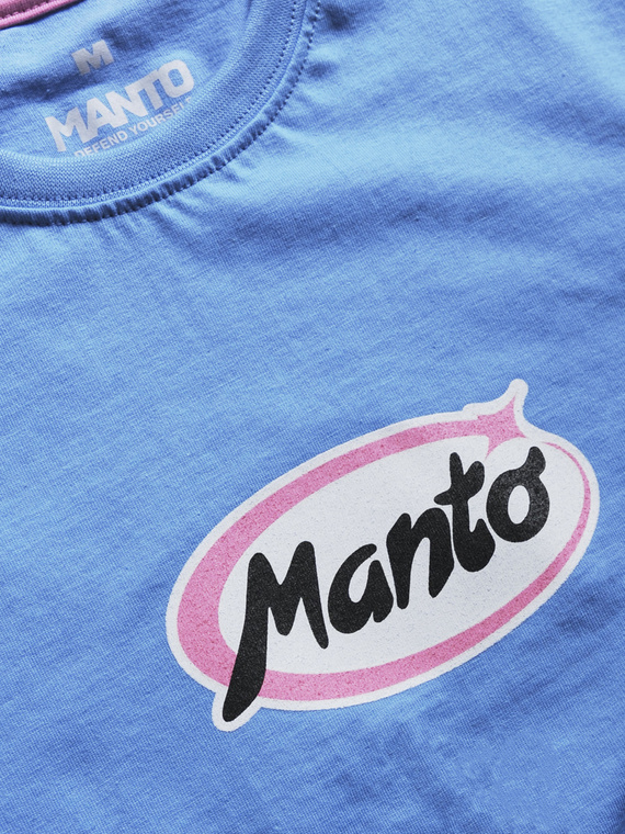 MANTO t-shirt DOGS hellblau