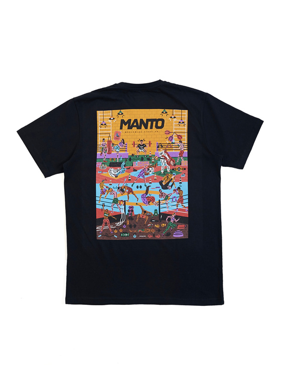 MANTO t-shirt GYM 2.0 schwarz