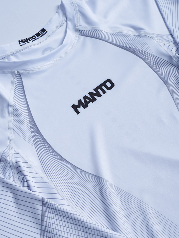 MANTO longarm rashguard FLOW weiss