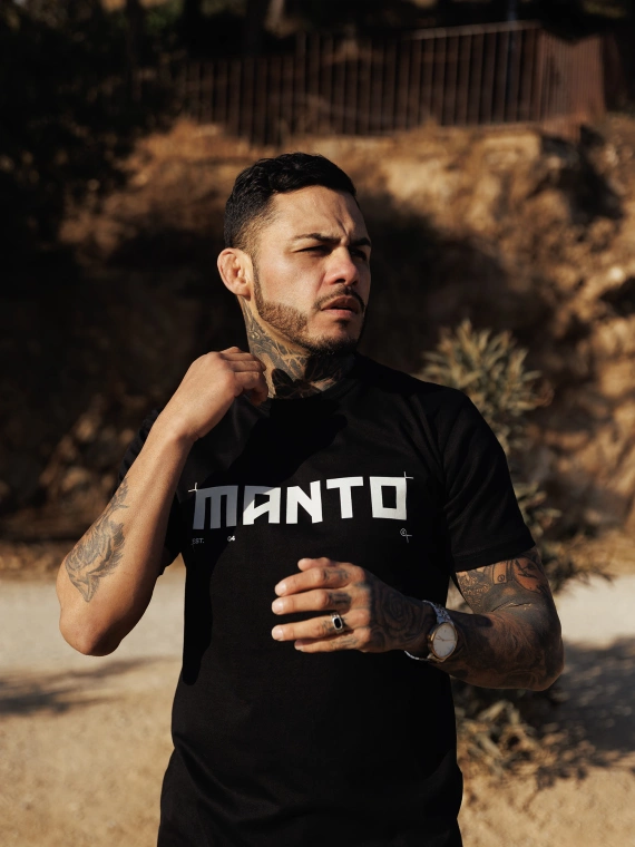 MANTO t-shirt ULTRA black