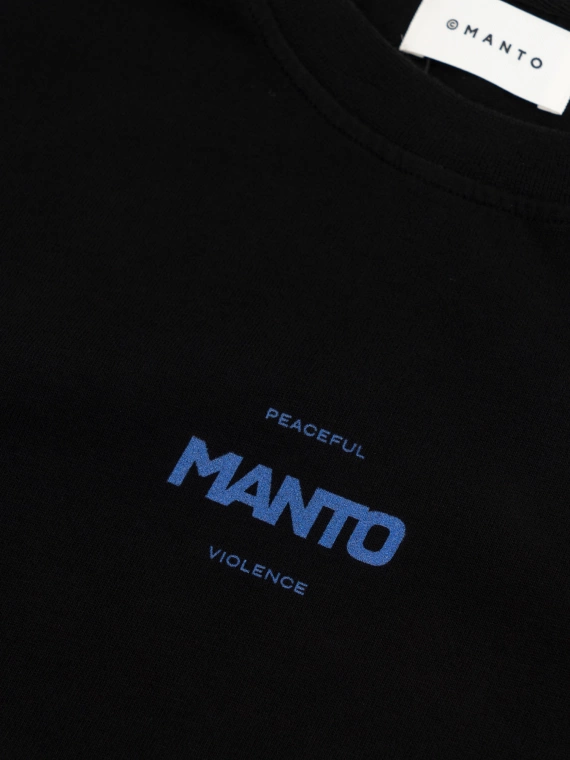 MANTO longsleeve BLUR schwarz