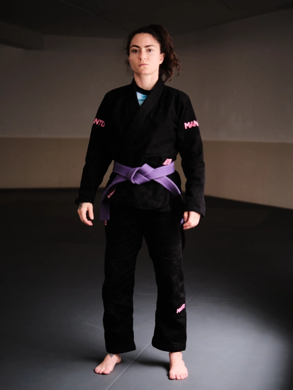 MANTO "RISE 2.0" BJJ GI black-pink