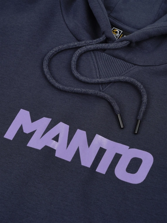 MANTO hoodie PARIS 4 navy blue