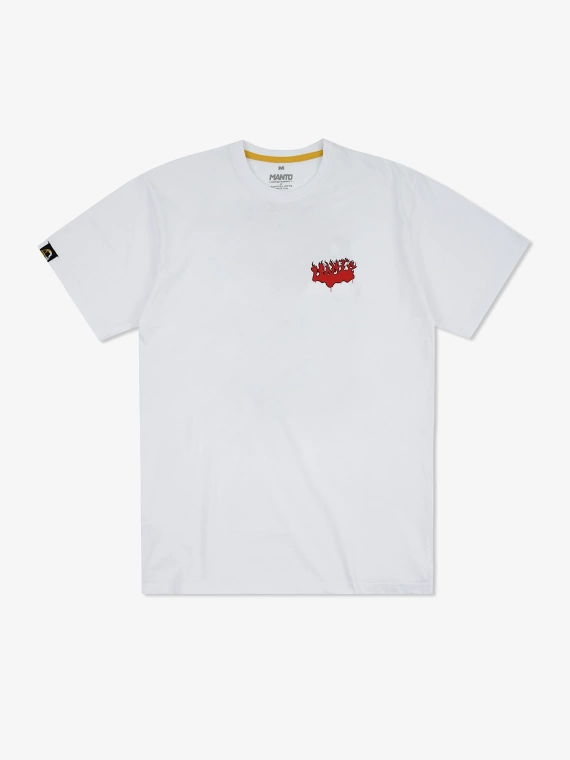 MANTO t-shirt BLAZE white