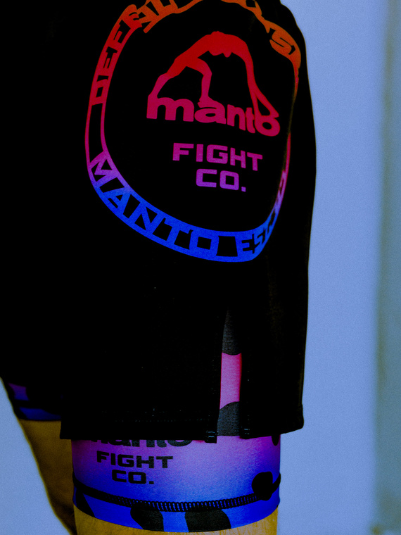 MANTO fight shorts LEOPARD