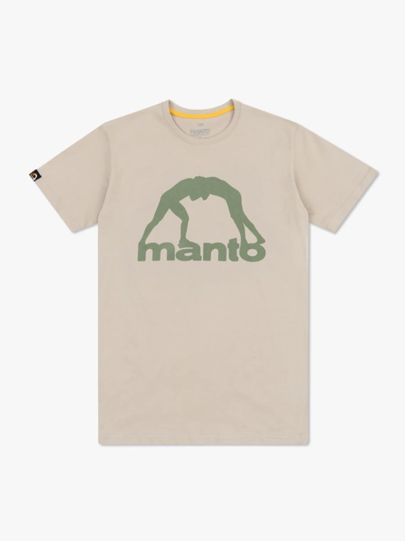 MANTO t-shirt VIBE 25 beige-khaki