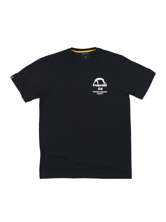 MANTO t-shirt SOCIETY black