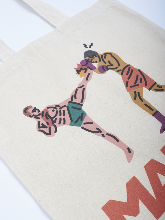 MANTO tote bag KICK