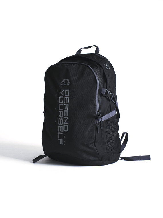 MANTO Rucksack CROSS schwarz reflektierend