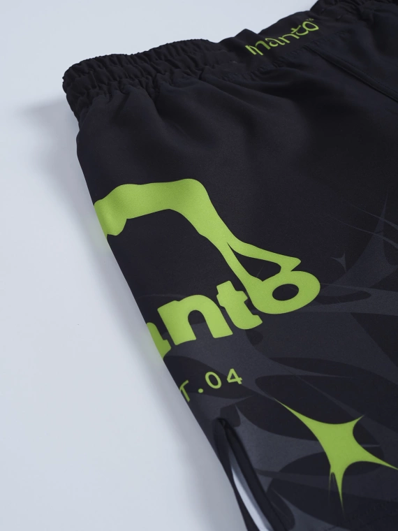 MANTO fight shorts TERRA black