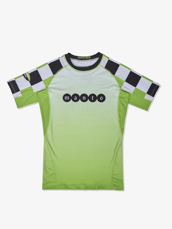 MANTO rashguard TWO SIDES green