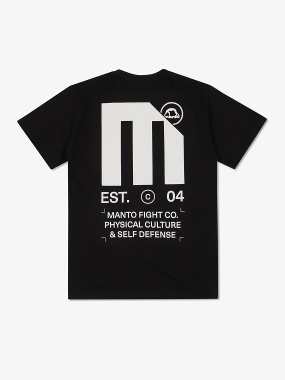 MANTO t-shirt ULTRA black