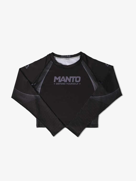 MANTO rashguard DEFEND black