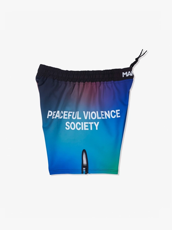 MANTO fight shorts SOCIETY gradient