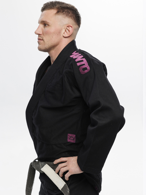 MANTO "X5" BJJ GI black - purple