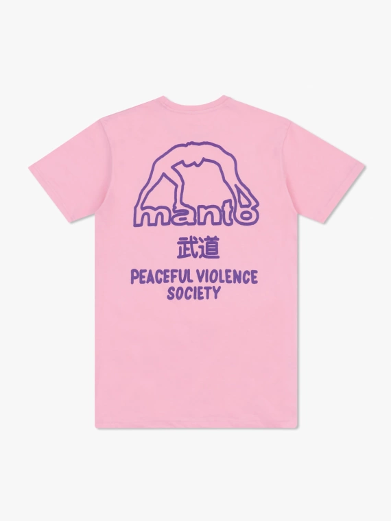 MANTO t-shirt SOCIETY 25 pink