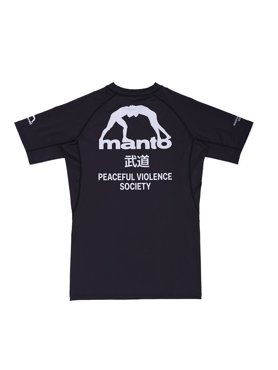 MANTO rashguard SOCIETY black