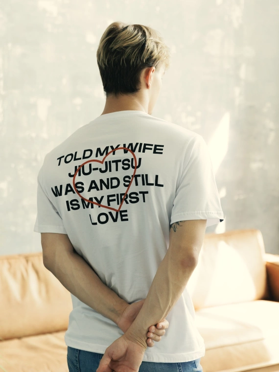 MANTO t-shirt WIFE white