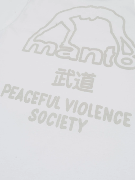 MANTO t-shirt SOCIETY 25 white