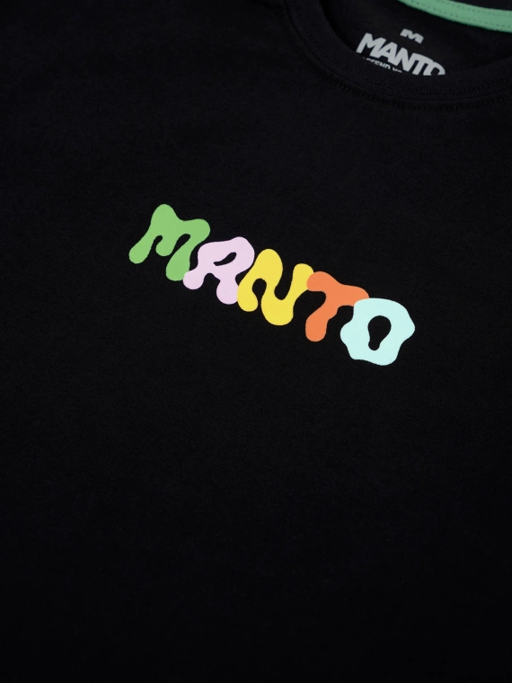 MANTO t-shirt NEUTRALIZE black