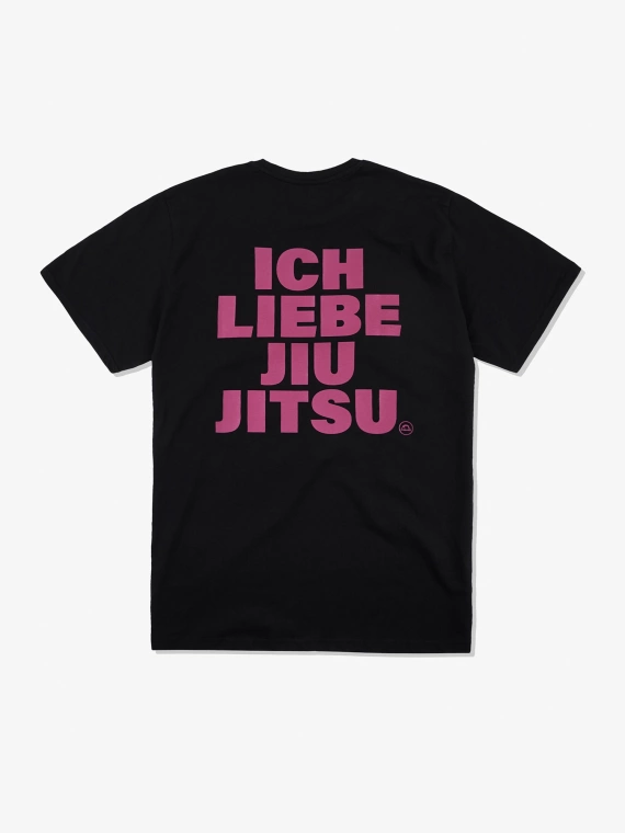 MANTO t-shirt LIEBE black