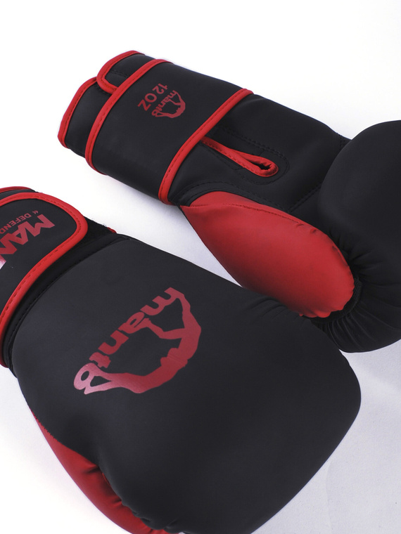 MANTO Boxing Gloves ESSENTIAL black-red