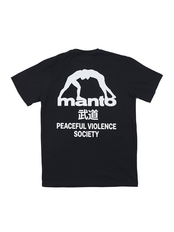 MANTO t-shirt SOCIETY black