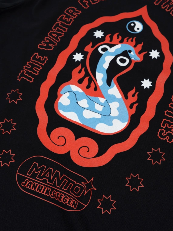 MANTO t-shirt COBRA black