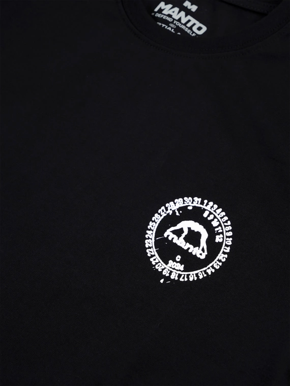 MANTO t-shirt XERO BJJ  black