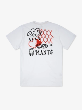 MANTO t-shirt BITTER SWEET white