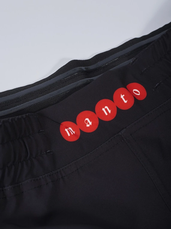 MANTO fight shorts TWO SIDES black