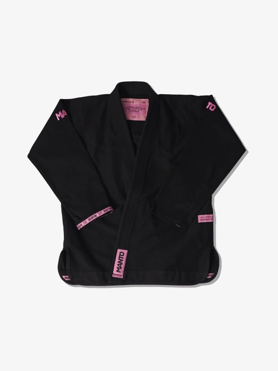 MANTO "RISE 2.0" BJJ GI black-pink